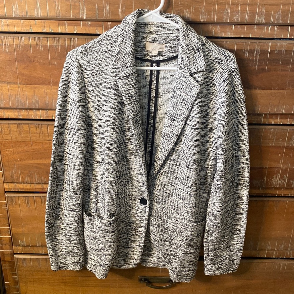 Black and White Cardigan